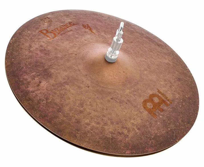 Meinl 16" Byzance Sand Hi-Hat, dettaglio frontale