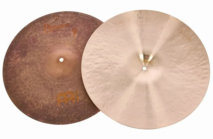 Meinl 16" Byzance Sand Hi-Hat, vista di lato, photo 3