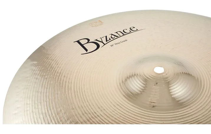 Meinl 16" Byzance Thin Crash Brill., dettaglio ravvicinato, photo 4