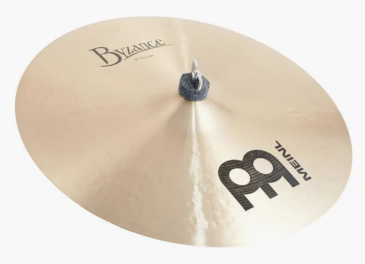 Meinl 16" Byzance Thin Crash, dettaglio frontale