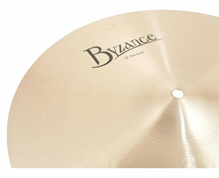 Meinl 16" Byzance Thin Crash, dettaglio ravvicinato, photo 4