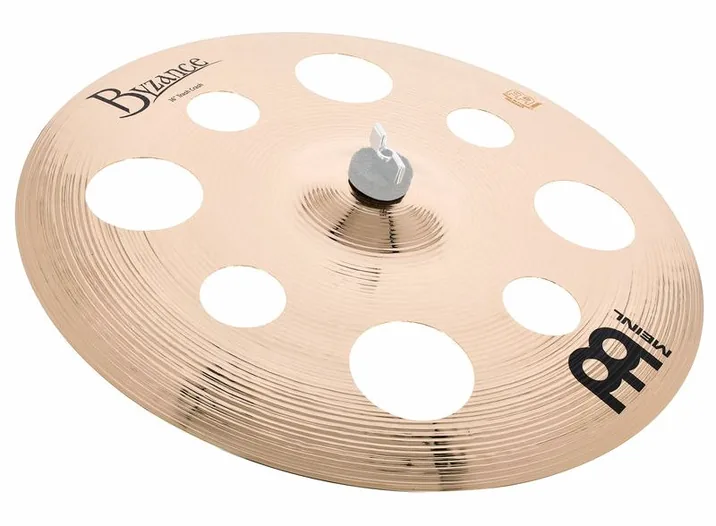 Meinl 16" Byzance Trash Crash Brill., dettaglio frontale