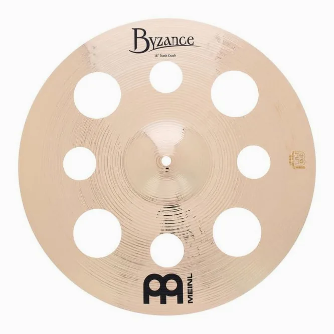 Meinl 16" Byzance Trash Crash Brill., vista dall'alto, photo 2