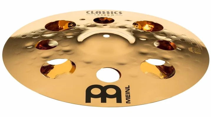 Meinl 16" Classic Custom Trash Stack, di fronte su sfondo neutro