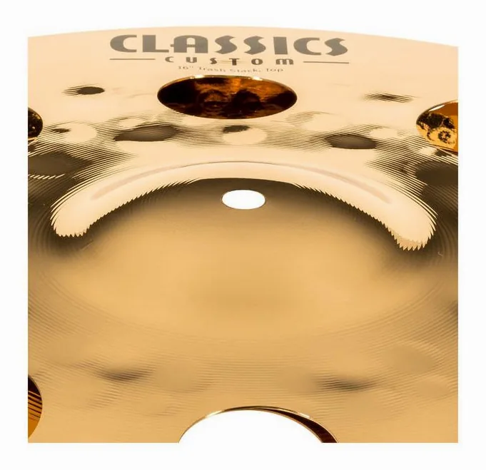 Meinl 16" Classic Custom Trash Stack, vista dall'alto, photo 2