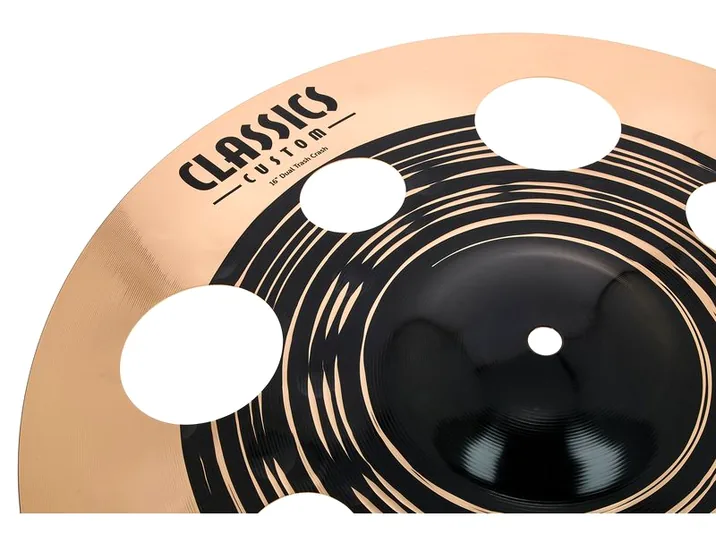 Meinl 16" Classics C. Dual Trash Cr., vista di tre quarti, photo 4