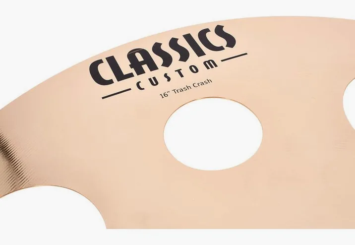 Meinl 16" Classics Cust. Trash Crash, su sfondo neutro, photo 3