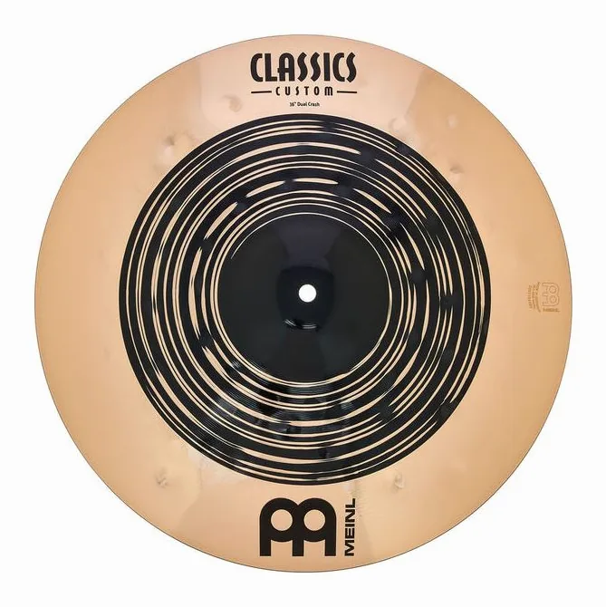 Meinl 16" Classics Custom Dual Crash, vista di lato, photo 2