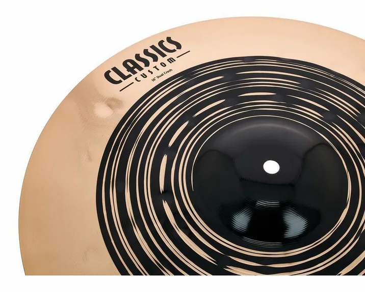 Meinl 16" Classics Custom Dual Crash, vista frontale, photo 4