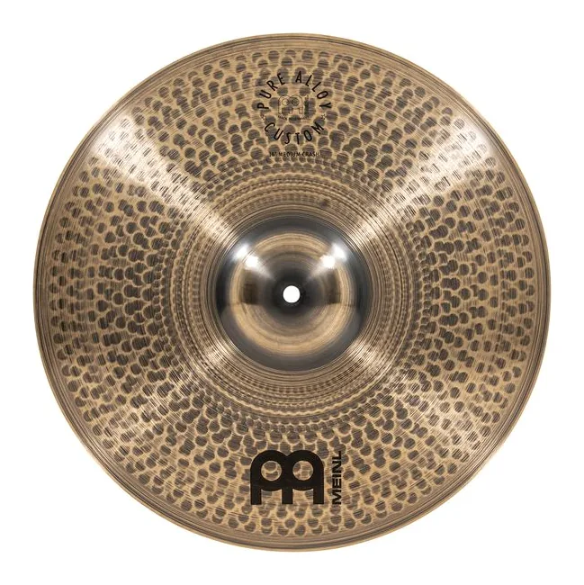 Meinl 16" Pure Alloy Custom M. Crash, dettaglio ravvicinato, photo 2