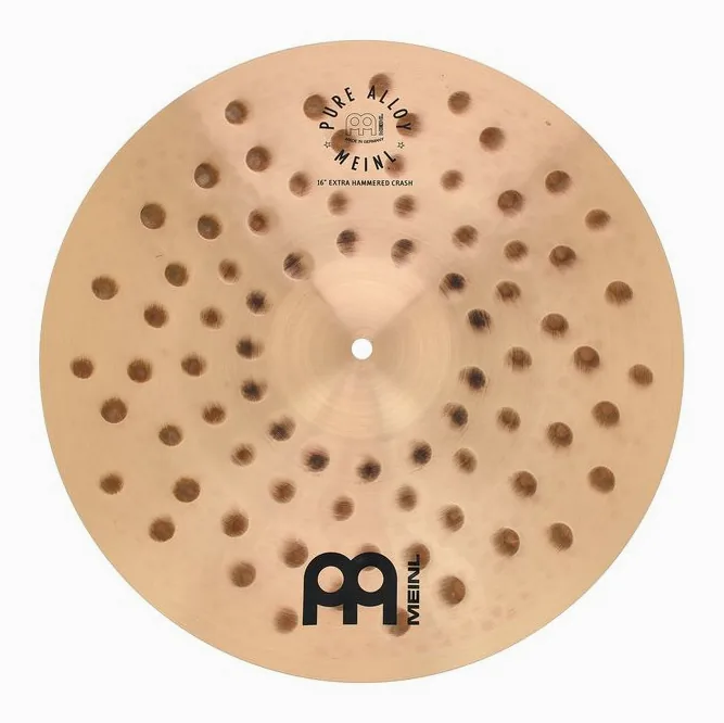 Meinl 16" Pure Alloy E.Hammered Cr., su sfondo neutro, photo 2