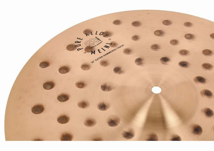 Meinl 16" Pure Alloy E.Hammered Cr., vista di lato, photo 4
