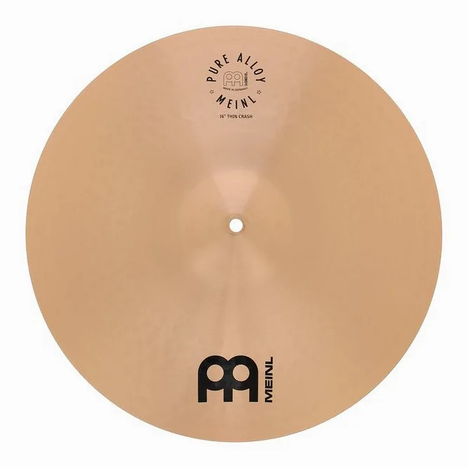Meinl 16" Pure Alloy Thin Crash, su sfondo neutro, photo 2