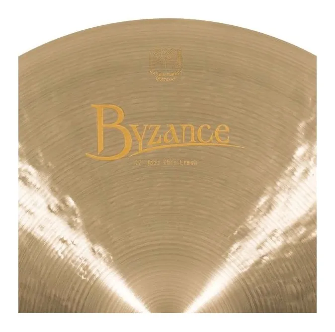 Meinl 17" Byzance Jazz Thin Crash, dettaglio ravvicinato, photo 4
