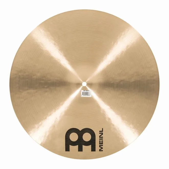 Meinl 17" Byzance Medium Thin Crash, vista dall'alto, photo 3