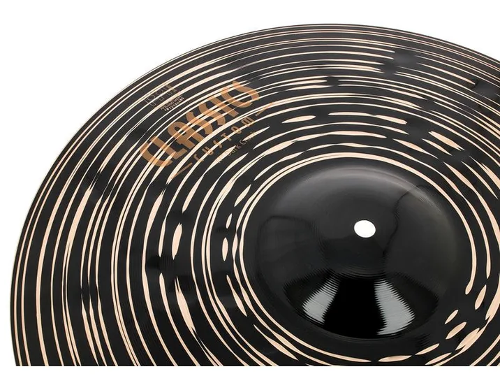 Meinl 17" Classics Custom Dark Crash, su sfondo neutro, photo 3
