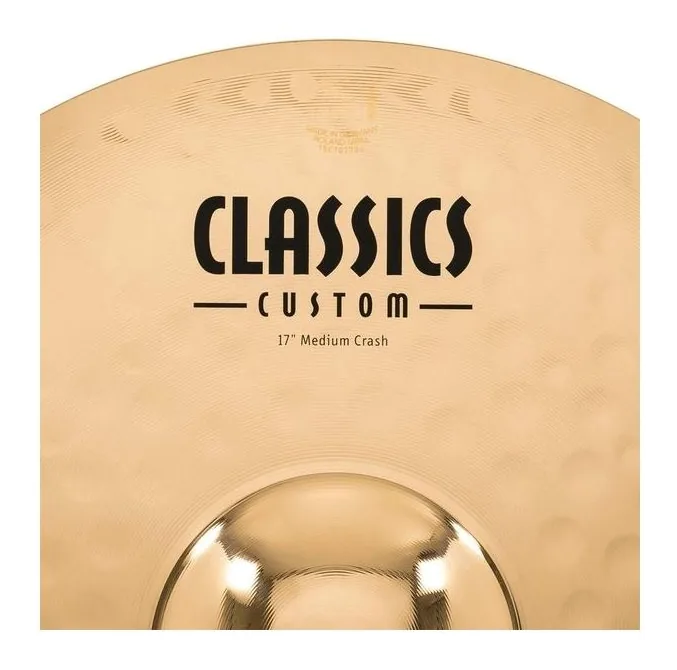 Meinl 17" Classics Custom Med. Crash, vista di lato, photo 4