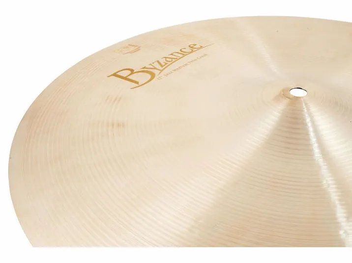 Meinl 17"Byzance J.Medium Thin Crash, vista dall'alto, photo 4