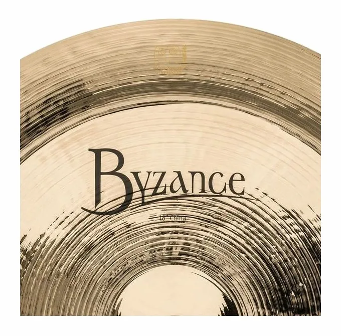 Meinl 18" Byzance China Brilliant, dettaglio ravvicinato, photo 4