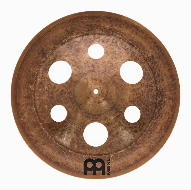 Meinl 18" Byzance Dark Trash China, dettaglio ravvicinato, photo 3