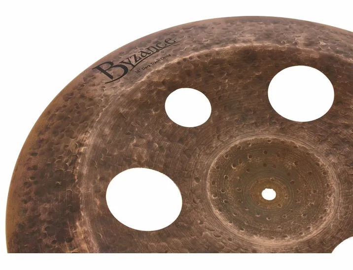 Meinl 18" Byzance Dark Trash China, dettaglio ravvicinato, photo 4