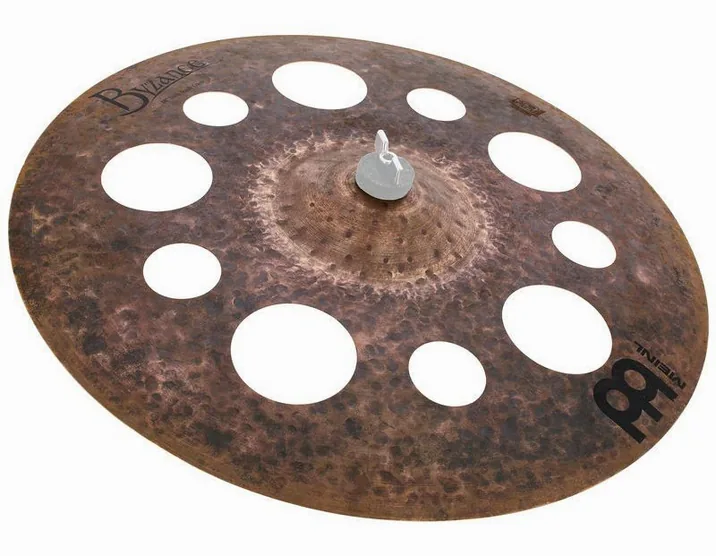 Meinl 18" Byzance Dark Trash Crash, vista frontale