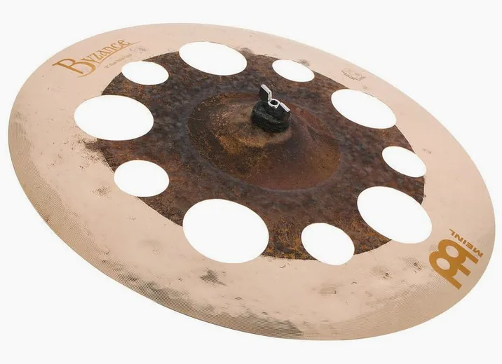 Meinl 18" Byzance Dual Trash Crash, vista frontale