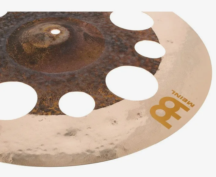 Meinl 18" Byzance Dual Trash Crash, vista dall'alto, photo 3