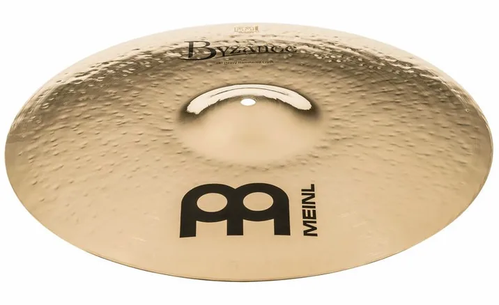 Meinl 18"Byzance Heavy H. Crash, di fronte su sfondo neutro