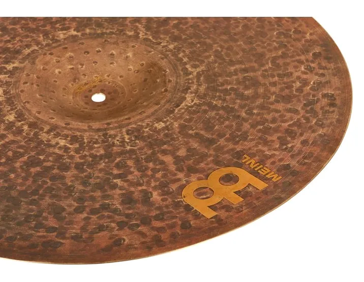 Meinl 18" Byzance Sand Thin Crash, vista di lato, photo 4