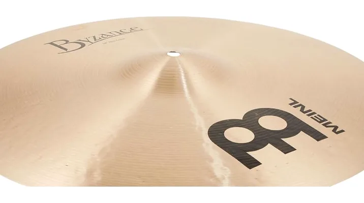 Meinl 18" Byzance Thin Crash, vista di lato, photo 3