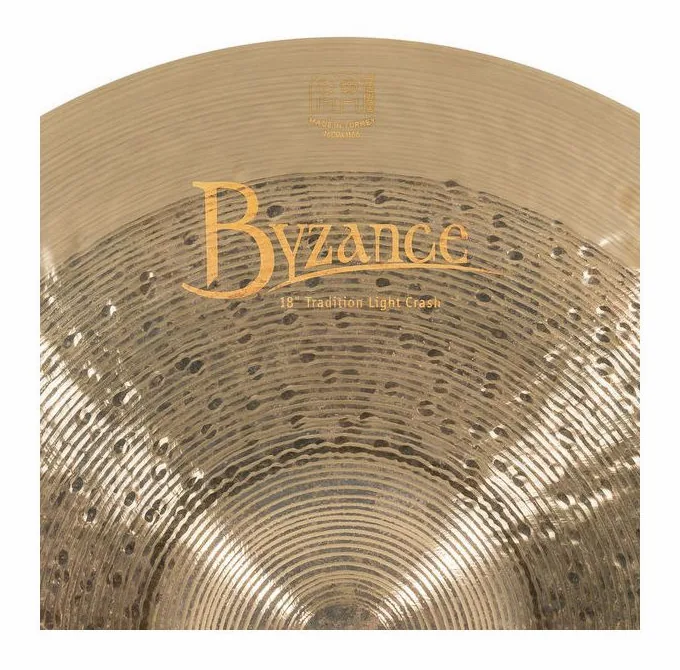 Meinl 18" Byzance Tradi. Light Crash, su sfondo neutro, photo 4