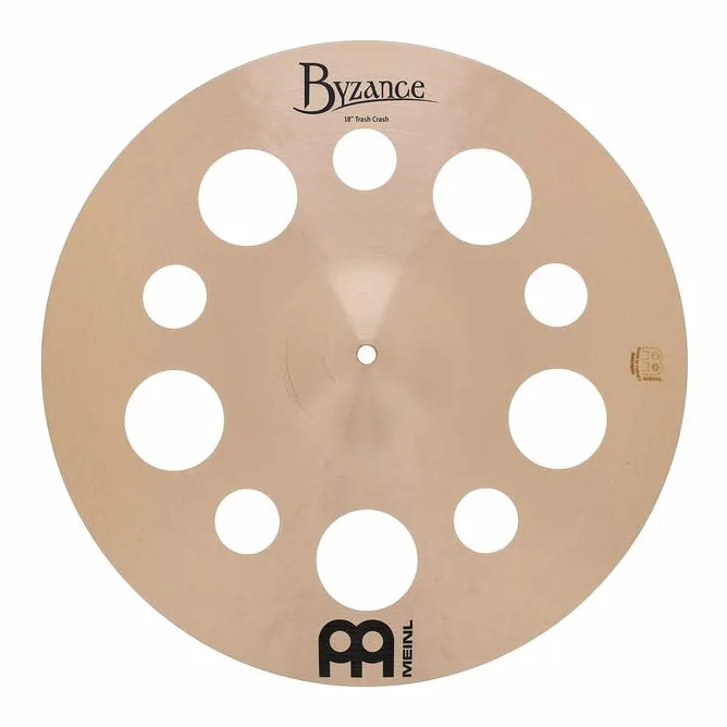 Meinl 18" Byzance Trash Crash Trad., vista di tre quarti, photo 2