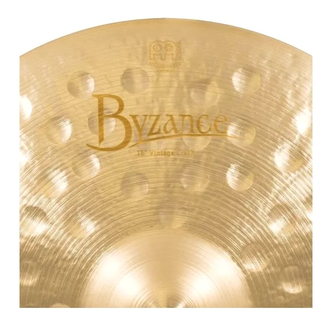 Meinl 18" Byzance Vintage Crash, vista di tre quarti, photo 4