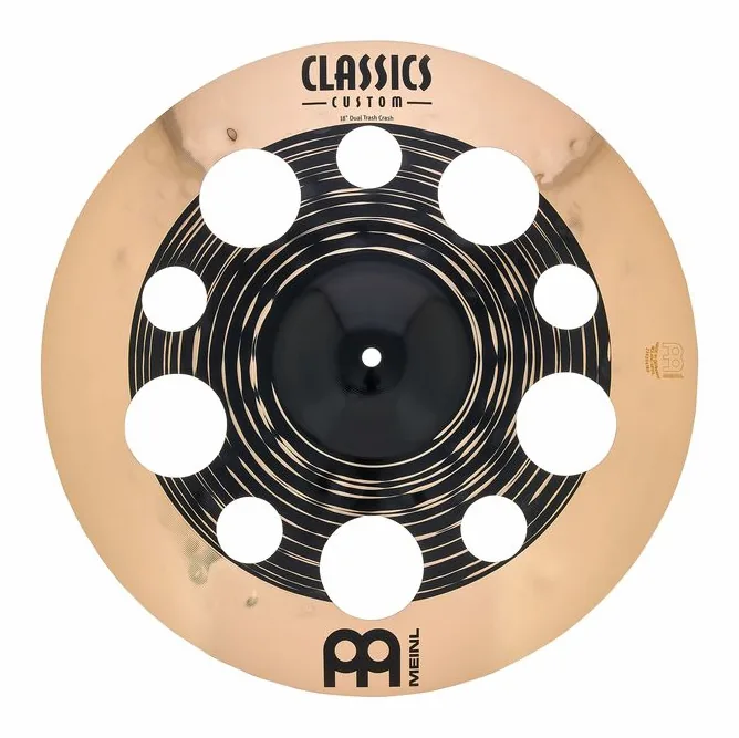 Meinl 18" Classics C. Dual Trash Cr., dettaglio ravvicinato, photo 2