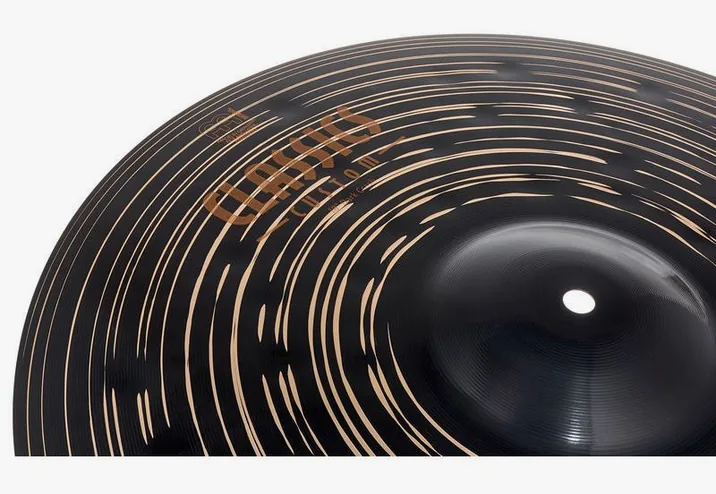 Meinl 18" Classics Custom Dark Crash, vista frontale, photo 3