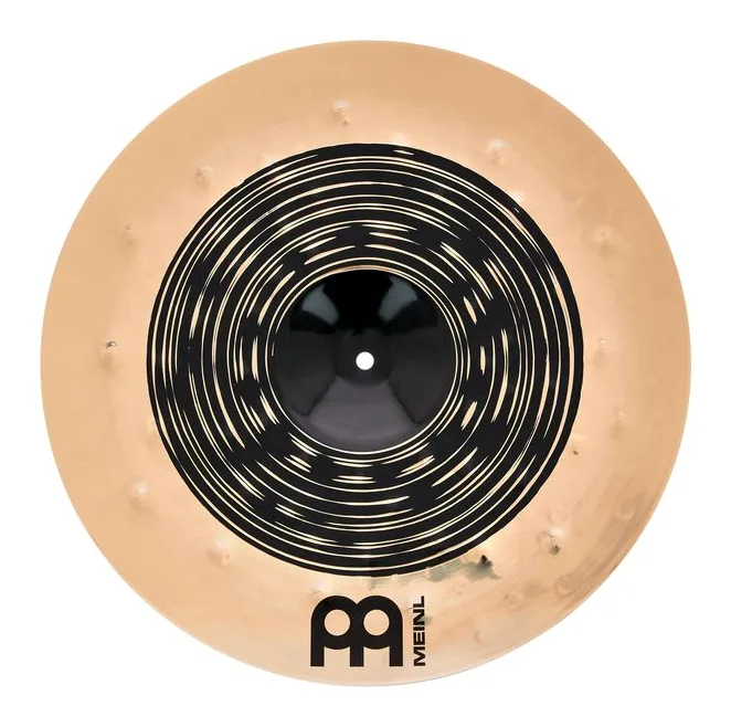 Meinl 18" Classics Custom Dual Crash, vista di lato, photo 3
