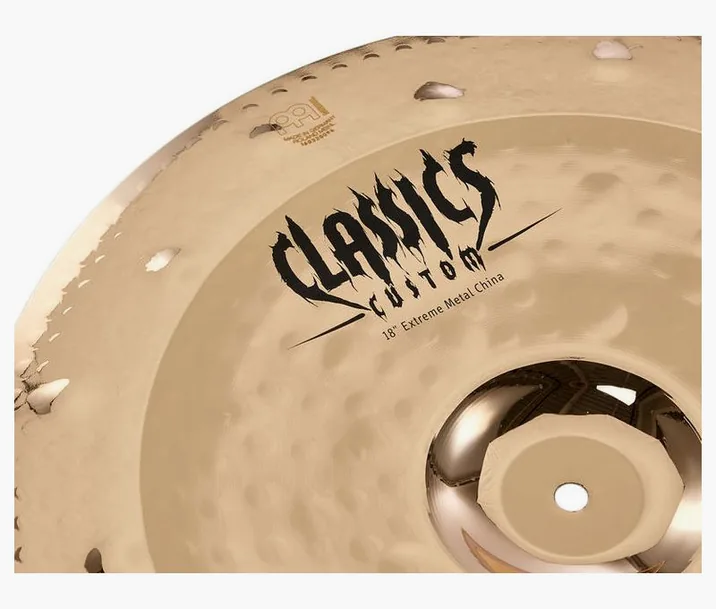 Meinl 18" Classics Extreme China, vista di tre quarti, photo 3