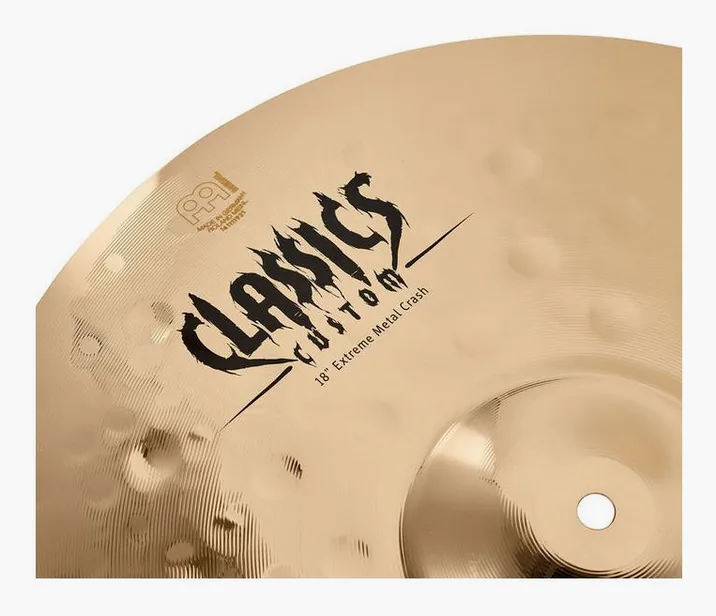 Meinl 18" Classics Extreme Crash, su sfondo neutro, photo 3