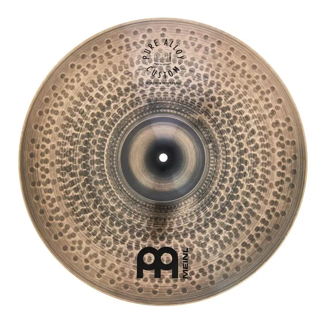Meinl 18" Pure Alloy Cust. M-H Crash, vista di tre quarti, photo 2