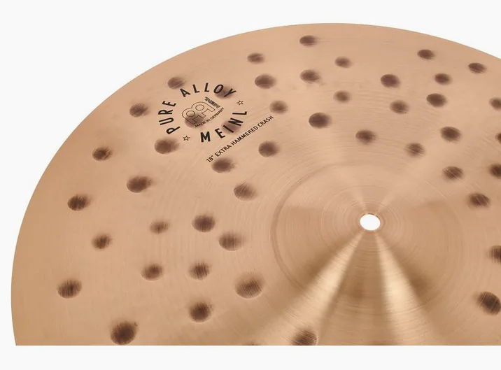 Meinl 18" Pure Alloy E.Hammered Cr., vista frontale, photo 4
