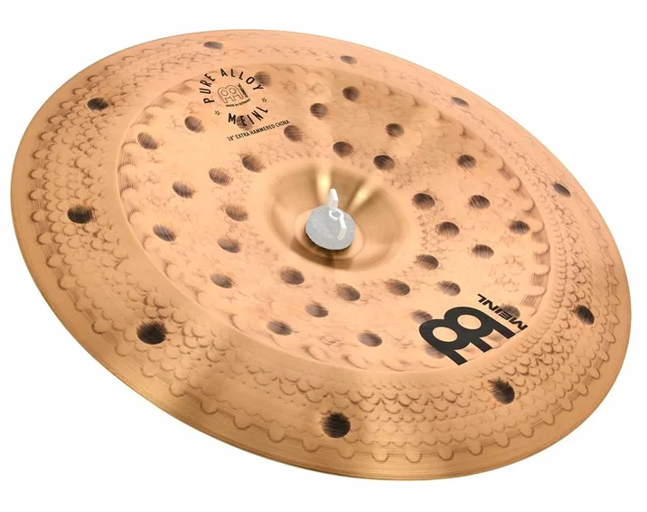 Meinl 18" Pure Alloy Extra Ham.China, dettaglio frontale