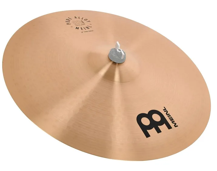 Meinl 18" Pure Alloy Thin Crash, dettaglio frontale