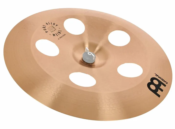 Meinl 18" Pure Alloy Trash China, su sfondo neutro
