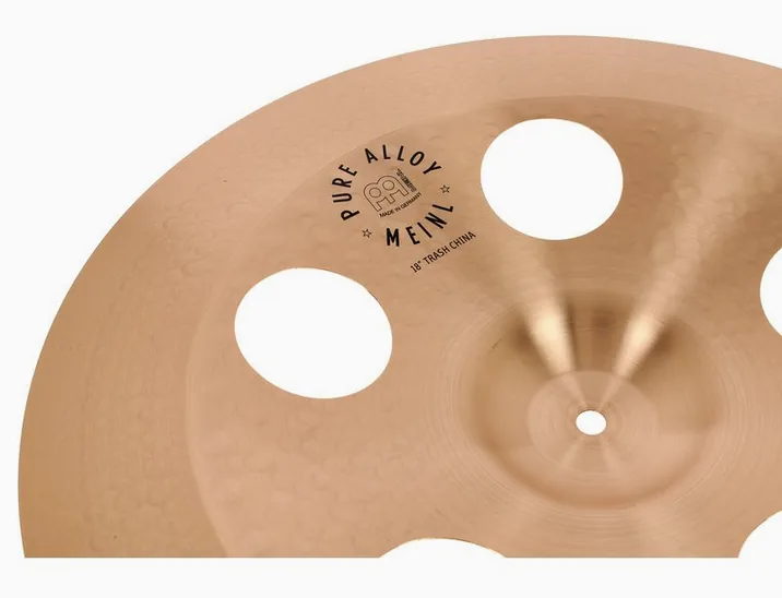 Meinl 18" Pure Alloy Trash China, dettaglio ravvicinato, photo 4