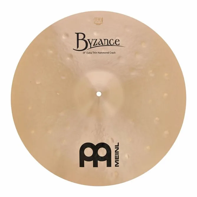 Meinl 19" Byzance Extra Thin Crash, vista frontale, photo 2