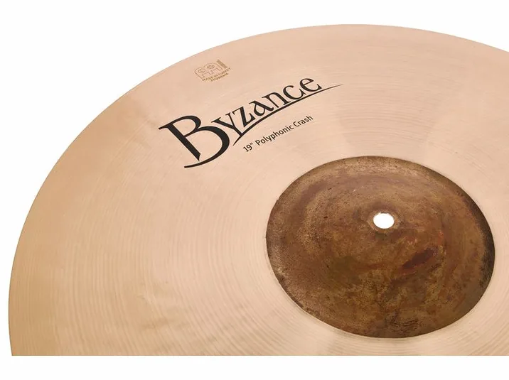 Meinl 19" Byzance Polyphonic Crash, vista frontale, photo 4