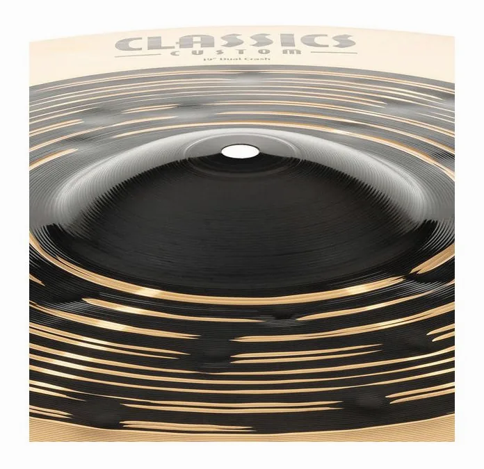 Meinl 19" Classics Custom Dual Crash, vista frontale, photo 4