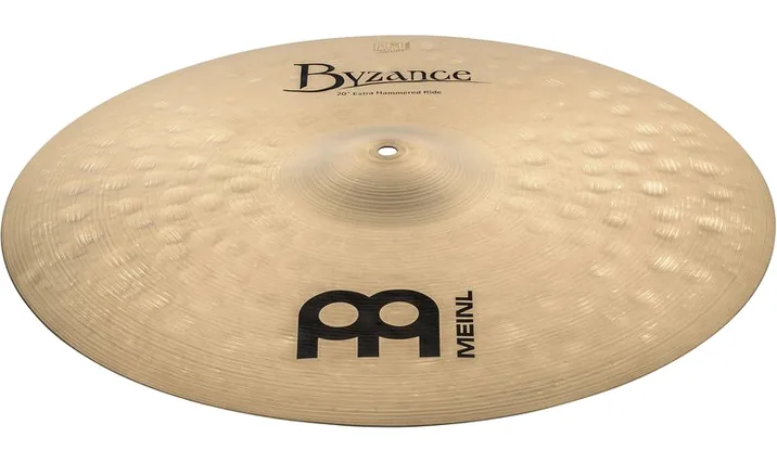 Meinl 20" Byzance Extra Ham. Ride, di fronte su sfondo neutro