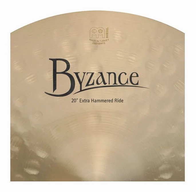 Meinl 20" Byzance Extra Ham. Ride, su sfondo neutro, photo 4